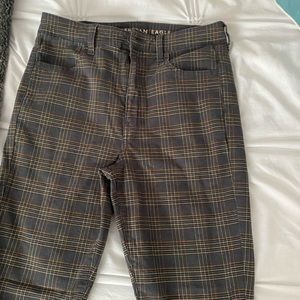 Plaid pants